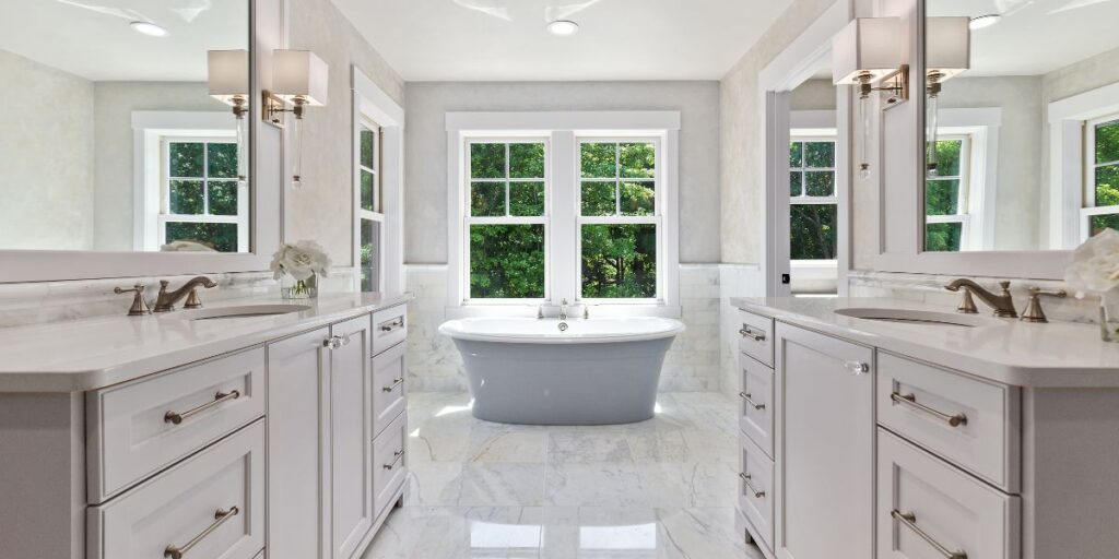timeless bathroom tub